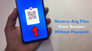 How To Send Or Receive Files On Share it Without Entering Password  Share it QR Code Scan [upl. by Llevart560]