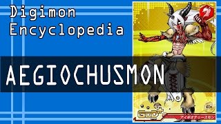 Digimon Encyclopedia  AEGIOCHUSMON [upl. by Enyak]