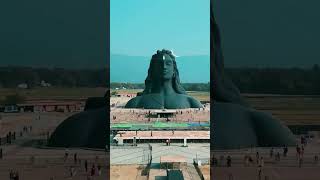 AdiyogiThe Iconic Face for the Mahadev Celebrations ॐ नमः शिवाय adiyogi mahadev trending shorts [upl. by Ahsiym]