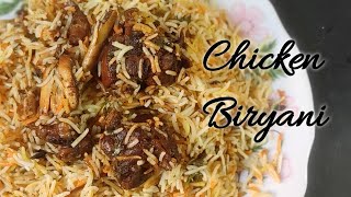 Chicken Biryani RecipeEasy steps to make chicken biryani at home in hindi [upl. by Atsirtal]