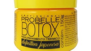 Botox probelle liso japonês Mostrando cabelo natural após o botox [upl. by Bibah]