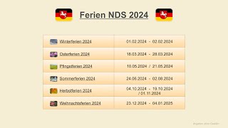 Ferien NDS 2024 [upl. by Materi766]