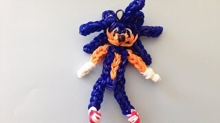 Rainbow Loom SONIC the HEDGEHOG [upl. by Lexine197]