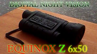 Bushnell Equinox Z 6x50 Digital Night Vision [upl. by Nolyak420]