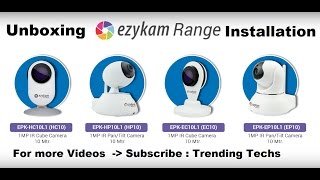 CP Plus EZYKAM Unboxing Installation amp Configuration [upl. by Mrots215]