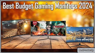 Best Budget Gaming Monitors 2024  budget gaming monitors [upl. by Zachar]