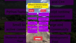 Django vs Nodejs Which Backend Framework is Best [upl. by Gierc]