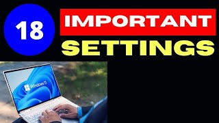 Important Windows 11 Settings you must apply [upl. by Qerat263]