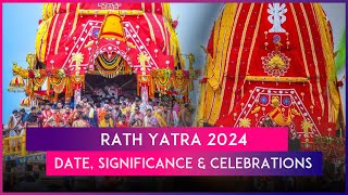 Rath Yatra 2024 Jagannath Puri Rath Yatra Date Timings amp Significance Of Odishas Chariot Festival [upl. by Ted]