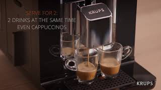 Espressor automat Krups Evidence  detaliile fac diferenta 2020  FLANCO [upl. by Ewolram]