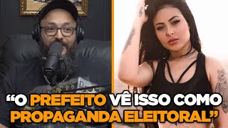 CANTORA TAYARA ANDREZA É EXPULSA DO PALCO POR NÃO MANDAR quotOIquot PRO PREFEITO [upl. by Asena]