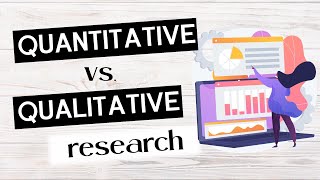 QUANTITATIVE vs QUALITATIVE RESEARCH explained differences and when to use each [upl. by Betthel]