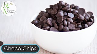 How to Make Choco Chips  Homemade Chocolate Chips  Choco Chips Recipe  The Terrace Kitchen [upl. by Germaine]