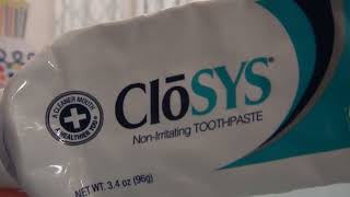 CloSYS Fluoride Toothpaste Gentle Mint sensitive REVIEW [upl. by Alyos144]