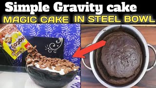 Easy Anti Gravity cake without Fondant  Eggless  Birthday cake  Chocos Bowl Cake [upl. by Robet]