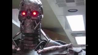 TERMINATOR SALVATION BehindtheScenes T600 Puppet Test [upl. by Ramuk514]