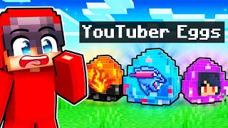 Cash Has YouTuber Eggs in Minecraft [upl. by Mireille]