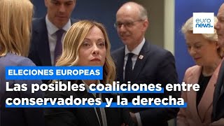 Elecciones europeas Las posibles coaliciones de los conservadores y la derecha europea [upl. by Fons]