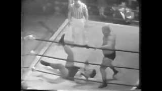 Dick The Bruiser amp The Crusher vs Johnny Diamond amp Jim Eskew WWA 1960s professional wrestling [upl. by Iorio]