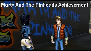 Back To The Future Marty And The Pinheads Achievement [upl. by Llerruj]