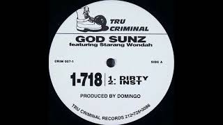 God Sunz feat Starang Wondah  1718 1998 [upl. by Nerred]