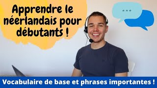 Apprendre le néerlandais pour débutants  mots et phrases importantes et vocabulaire de base [upl. by Eanad]