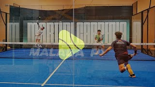 Pol Hernández e Ignacio Piotto contra Daniel Santigosa y Alonso Rodríguez Premier Padel Málaga [upl. by Ahsia]