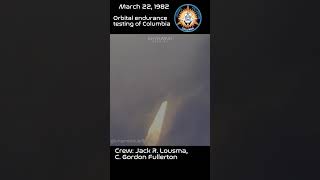 The Launch of STS3 with Space Shuttle Columbia  nasa spaceshuttle shuttlesaturday [upl. by Eirallam]