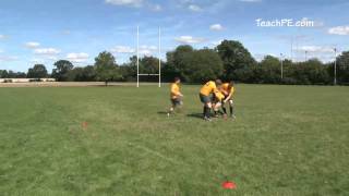 Rugby Drill  Box Lineout Drill [upl. by Adekram]