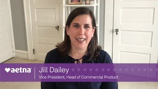 Aetna COVID19 Vaccine Promise  Jill Dailey VP Commercial Product [upl. by Iew]