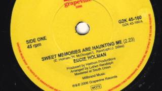 sweet memories are haunting me Eddie Holman [upl. by Marla]