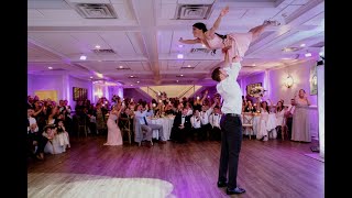 Dirty Dancing Final Dance w Lift  Stefania and Aaron Wedding Dance 4K [upl. by Paley]