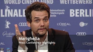 Marighella  Press Conference Highlights  Berlinale 2019 [upl. by Odraode442]