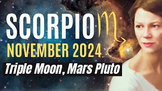 Momentum and Shifts in Home and Career 🔆 SCORPIO NOVEMBER 2024 HOROSCOPE [upl. by Eiramenna466]