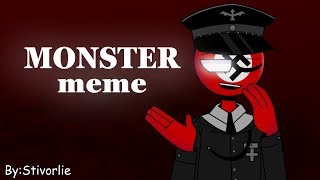 Monster meme  countryhumans [upl. by Adnilam164]