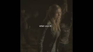 Finns death  Clarke kills Finn  The 100 the100 edit sad clarkegriffin death [upl. by Durston]