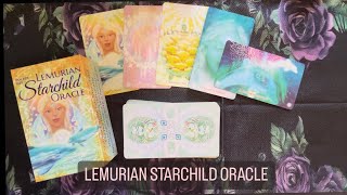 Lemurian Starchild Oracle  Pocket Size Full Flip Through [upl. by Nnaesor]