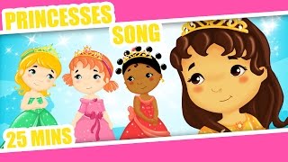 Princesses Songs  And MORE Nursery Rhymes for Babies [upl. by Sathrum]