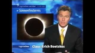 Tagesschau Sonnenfinsternis 1999 [upl. by Ykvir]