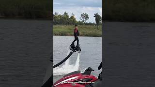 Smart kids skating on water while flyingshortvideo [upl. by Cointon990]