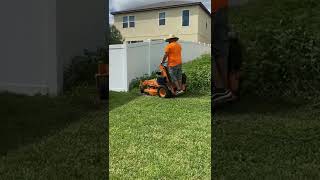 Scag v ride 2 36’ putting in work🔥🚀 scag landscaping vride [upl. by Sleinad]