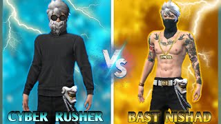 cyber rusher vs bast nishad freefirehighlights [upl. by Shank895]