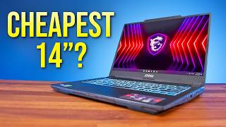 The Cheapest 14” Gaming Laptop MSI Cyborg 14 Review [upl. by Esorbma254]