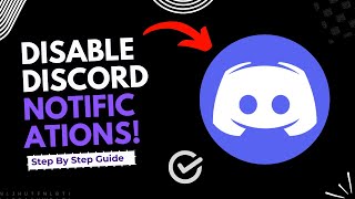 How to disable normal messages notifications in channel discord  Full Guide [upl. by Mehsah]