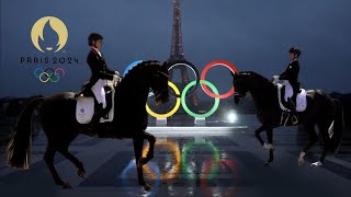 Jeux Olympiques 2024  Dressage [upl. by Kalbli]