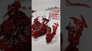 Amazing Yamaguchi Revoltech Carnage AY008EX Translucent Broken let there be carnage [upl. by Casady983]