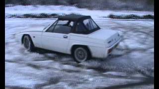 Reliant Scimitar SS1 in the snow 09 [upl. by Tonia]