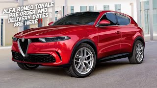 UPDATED Alfa Romeo Tonale reveal Preorder and Launch Edition Delivery dates REVEALED [upl. by Llemrej713]