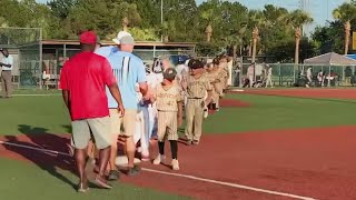 Youth baseball coach removed after rough encounter with opposing players after loss [upl. by Aiello]