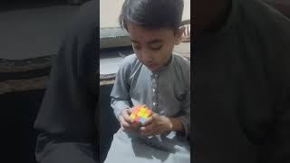 Faran Shaheen is going to solve Rubiks Cube [upl. by Ardnusal]